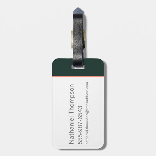 Cartoon Fantastic Beasts With Newt Scamander ラゲッジタグ (裏面縦)