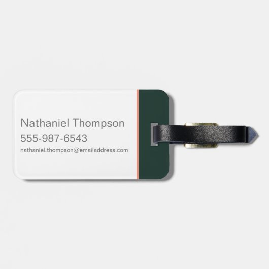 Cartoon Fantastic Beasts With Newt Scamander ラゲッジタグ (裏面横)