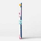 Cartoon Flamingos:夏の熱帯ヴィンテージ。 Case-Mate iPhoneケース (裏面 / 左)