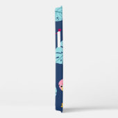 Cartoon Flamingos:夏の熱帯ヴィンテージ。 Case-Mate iPhoneケース (裏面 / 右)