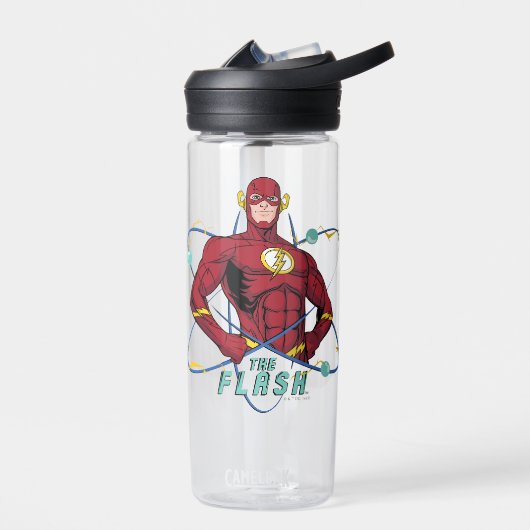 Cartoon Flash Atomic Graphic ウォーターボトル (左面)