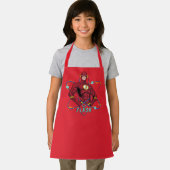 Cartoon Flash Atomic Graphic エプロン (インサイチュ)