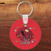 Cartoon Flash Atomic Graphic キーホルダー (裏面)