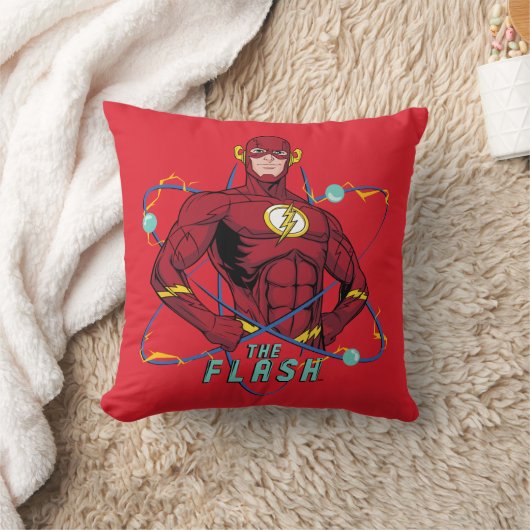 Cartoon Flash Atomic Graphic クッション (ブランケット)