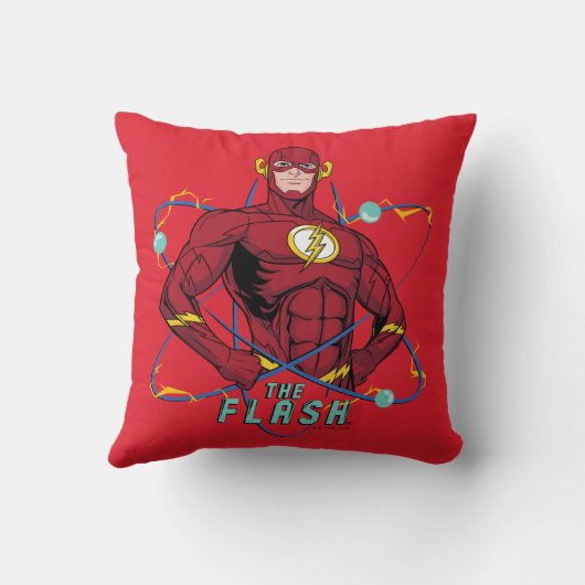 Cartoon Flash Atomic Graphic クッション (裏面)