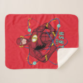 Cartoon Flash Atomic Graphic シェルパブランケット (正面(横))