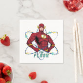 Cartoon Flash Atomic Graphic スタンダードカクテルナプキン (インサイチュ)