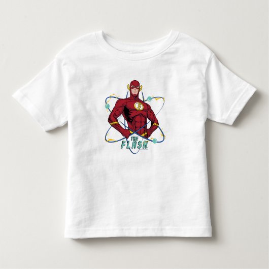Cartoon Flash Atomic Graphic トドラーTシャツ (正面)