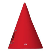 Cartoon Flash Atomic Graphic パーティーハット (右)