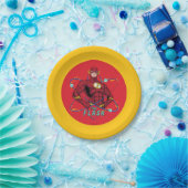 Cartoon Flash Atomic Graphic ペーパープレート (パーティー)