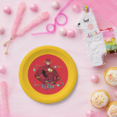 Cartoon Flash Atomic Graphic ペーパープレート (パーティー)