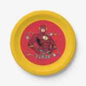 Cartoon Flash Atomic Graphic ペーパープレート (正面)