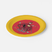 Cartoon Flash Atomic Graphic ペーパープレート (アングル)