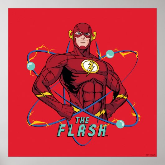 Cartoon Flash Atomic Graphic ポスター (正面)