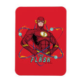Cartoon Flash Atomic Graphic マグネット (縦)