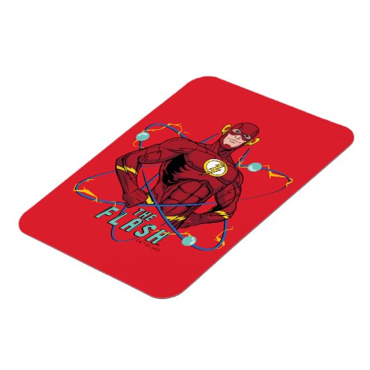 Cartoon Flash Atomic Graphic マグネット (左側)