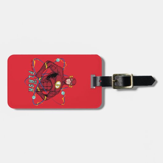 Cartoon Flash Atomic Graphic ラゲッジタグ (正面横)