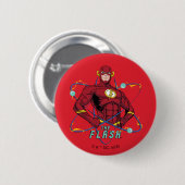 Cartoon Flash Atomic Graphic 缶バッジ (正面&裏面)