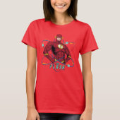 Cartoon Flash Atomic Graphic Tシャツ (正面)