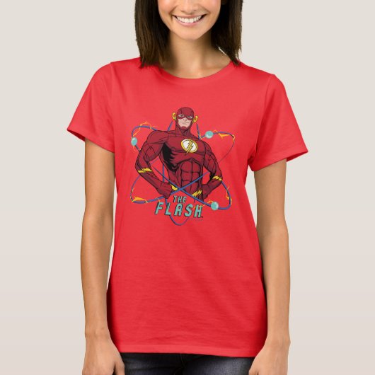 Cartoon Flash Atomic Graphic Tシャツ (正面)