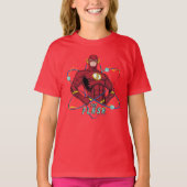 Cartoon Flash Atomic Graphic Tシャツ (正面)