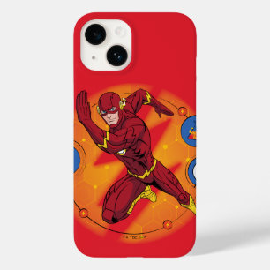 Cartoon Flash Laboratoryランニングのグラフィック Case-Mate iPhone 14ケース
