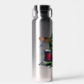 Cartoon Frogおもしろい遊's Drums ウォーターボトル (正面)