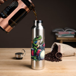 Cartoon Frogおもしろい遊's Drums ウォーターボトル