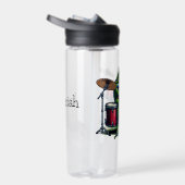 Cartoon Frogおもしろい遊's Drums ウォーターボトル (右面)