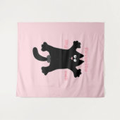 #cartoon #funny # cat装飾用クッション タペストリー (正面(横))