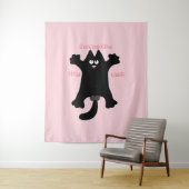 #cartoon #funny # cat装飾用クッション タペストリー (インサイチュ)