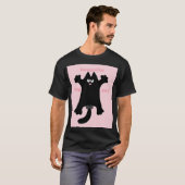 #cartoon #funny # cat装飾用クッション tシャツ (正面フル)