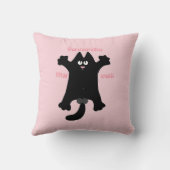 #cartoon #funny # cat クッション (裏面)