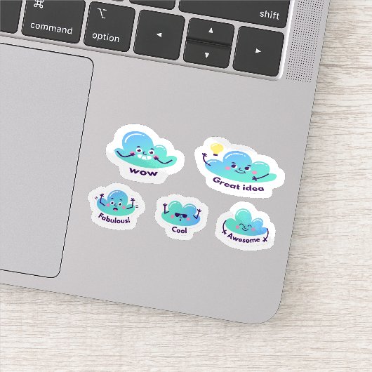 Cartoon great job sticker set シール (詳細)