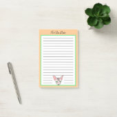 Cartoon Hairless Cat Face To Do List ポストイット (オフィス)