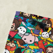 Cartoon Harry Potter Character Toss Pattern ビーチタオル (インサイチュ)
