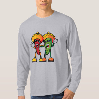 Cartoon hot peppers tシャツ