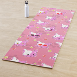 Cartoon Katzen  ヨガマット