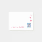 Cartoon Koala Kid Post-it Notes ポストイット (正面)