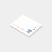 Cartoon Koala Kid Post-it Notes ポストイット (アングル)