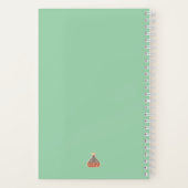 Cartoon Lab Assistant ノートブック (裏面)