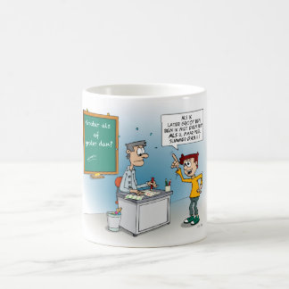 Cartoon; later als ik groot ben コーヒーマグカップ