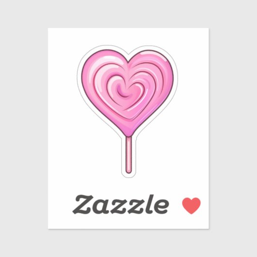 Cartoon lollipop シール (シート)