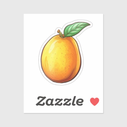 Cartoon mango シール (シート)