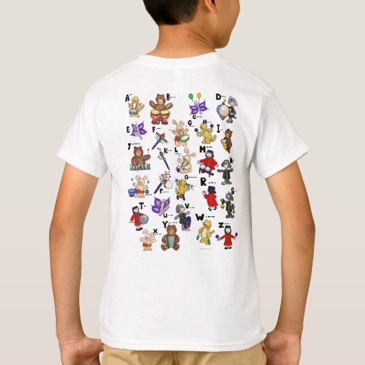 Cartoon Morse Code for Kids!  Letter E Tシャツ (裏面)