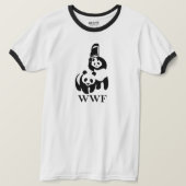 Cartoon Mouse Gangster Illustration Tシャツ (デザイン正面)