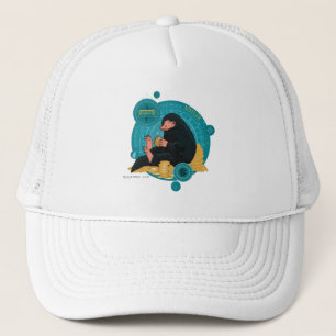 Cartoon NIFFLER™と金ゴールドコイン キャップ