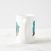 Cartoon NIFFLER™と金ゴールドコイン ボーンチャイナマグカップ (裏面)