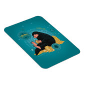 Cartoon NIFFLER™と金ゴールドコイン マグネット (右側)