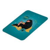 Cartoon NIFFLER™と金ゴールドコイン マグネット (左側)